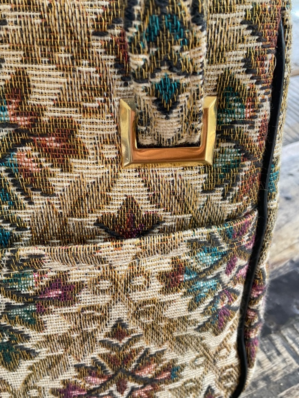 Kadin vintage tapestry purse. - Picture 4 of 14